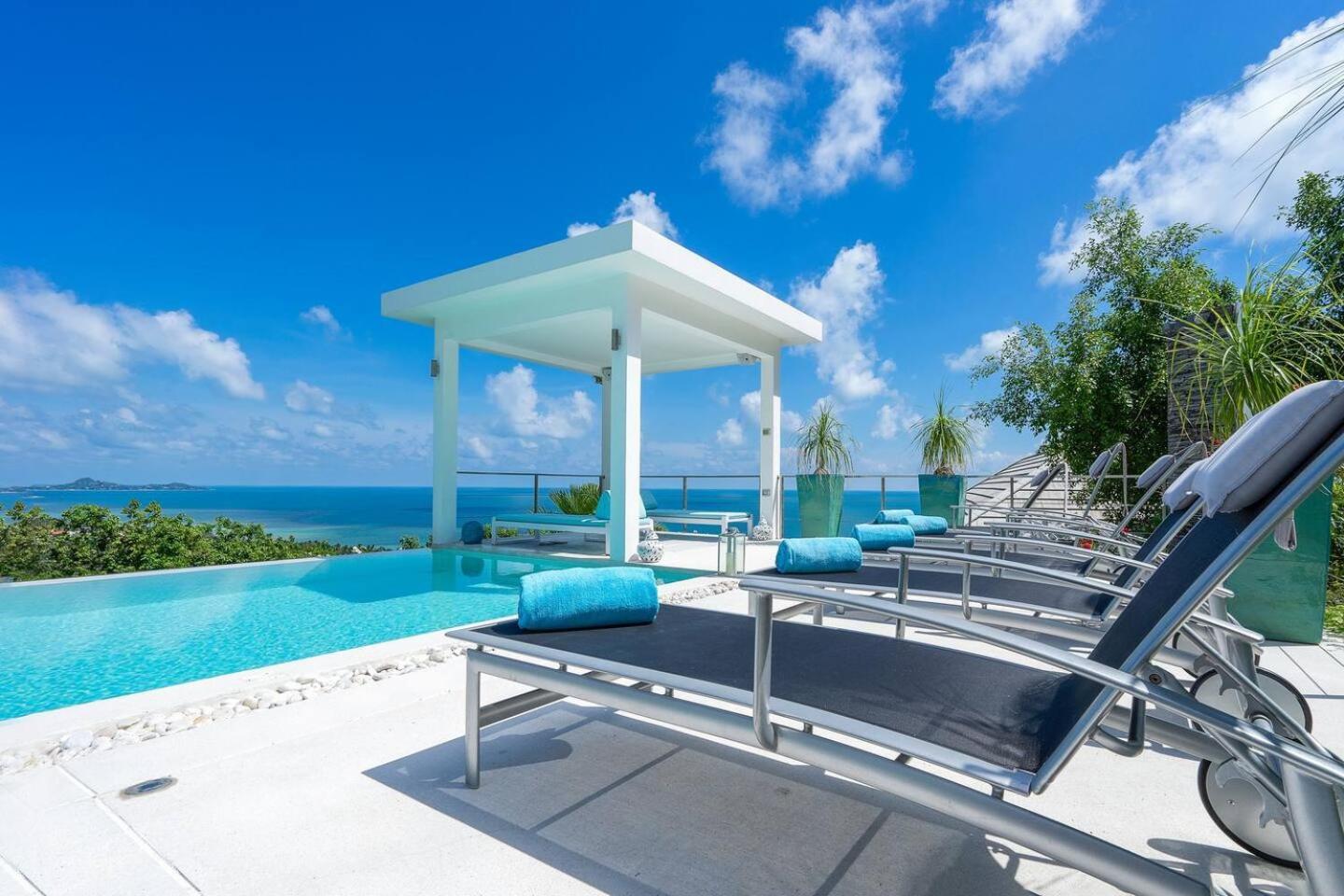 Villa Amazing Sunset View And Near To The Amphoe Koksamui