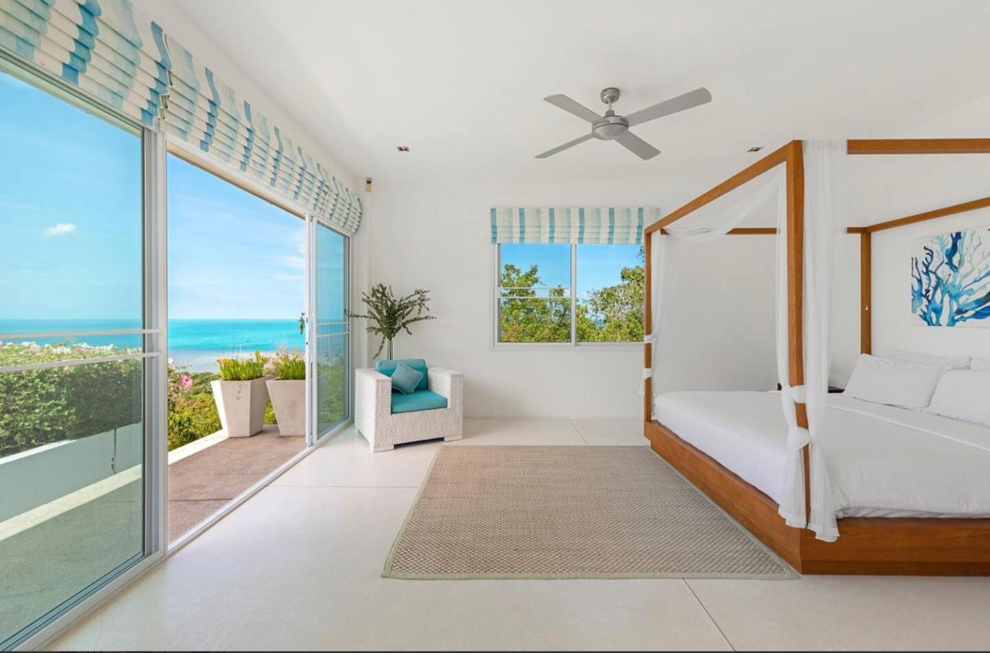 Villa Amazing Sunset View And Near To The Amphoe Koksamui